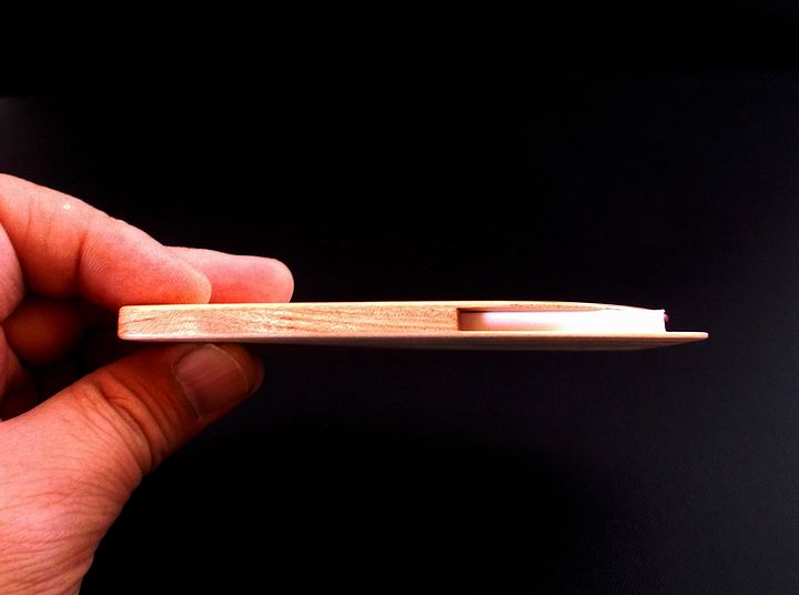 木プロテック様製作の木製名刺ケース02